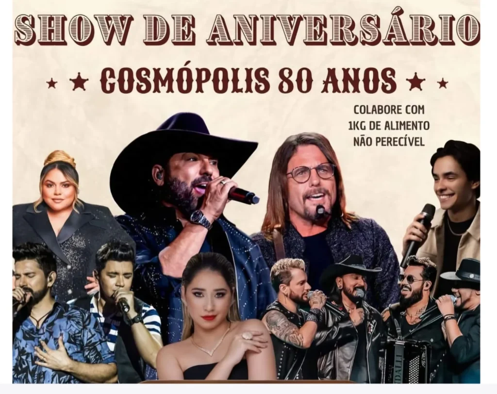 Cosmópolis celebra 80 anos com apresentações especiais no dia 4 de dezembro cosmopolis-celebra-80-anos-com-shows-especiais-no-dia-4-de-dezembro