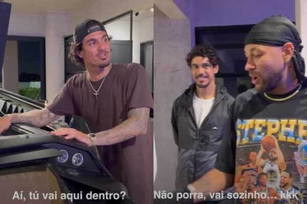 Vídeo: Gabriel Medina fica fascinado com Batmóvel de Neymar video:-gabriel-medina-fica-fascinado-com-batmovel-de-neymar